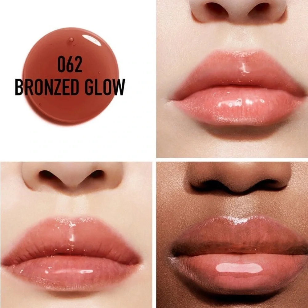 DIOR ADDICT LIP‎ GLOW OIL Nourishing Lip- Intense Gloss Color Awakening 062, NEW